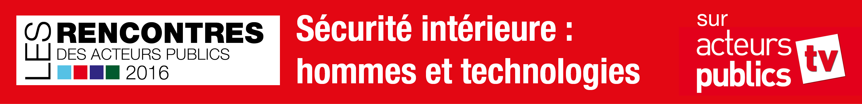 Rencontre acteurs publics 2016