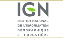 Logo Institu National De L'informatio Géographique
                        et Forstère